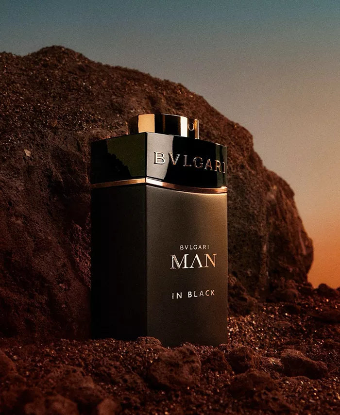 Bvlgari Man in Black Men's Eau de Parfum Spray, 3.4 oz 100 ml