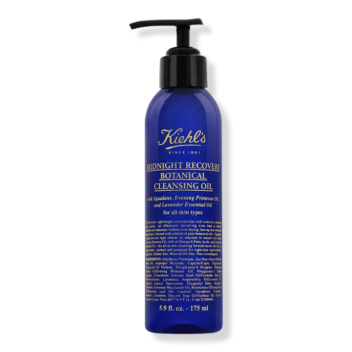 Kiehl's Midnight Recovery Botanical Cleansing Oil 5.9 oz