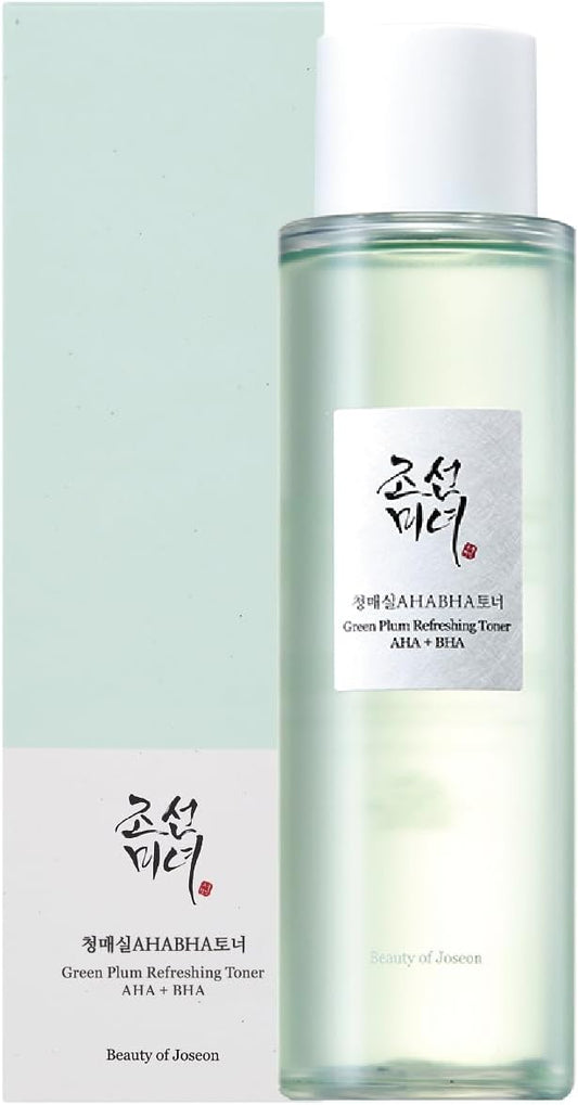 Beauty of Joseon Green Plum Refreshing Toner : AHA + BHA  150ml 5.27 fl.oz