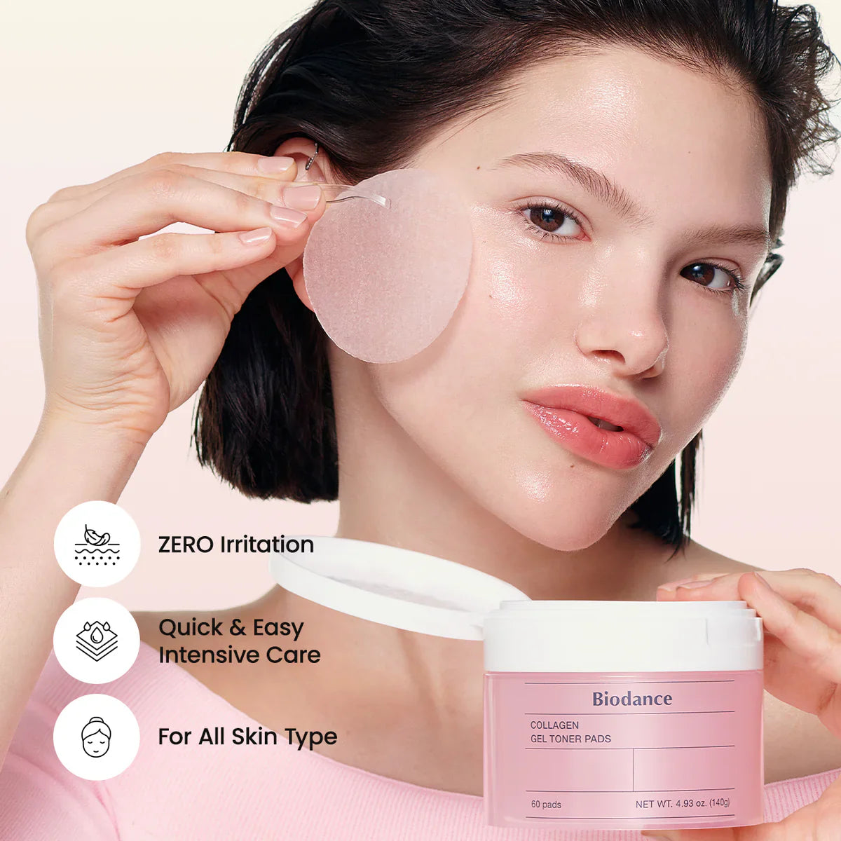 Biodance Collagen Gel Toner Pads 60 Pads 140 g 4.93 oz