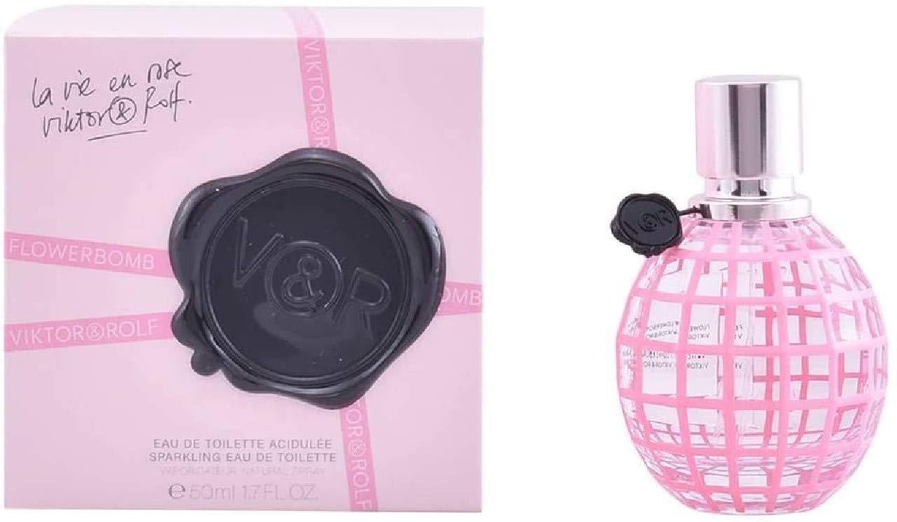 Viktor & Rolf Flowerbomb La Vie en Rose Eau de Toilette Spray 1.7oz/50ml
