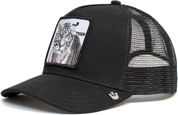 Goorin Bros Trucker Hat Men Mesh Baseball SnapBack Cap Tiger