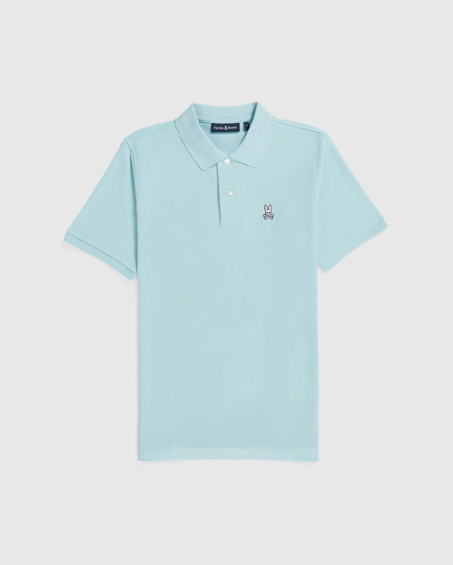 Psycho Bunny Mens Classic Polo Coastal Blue