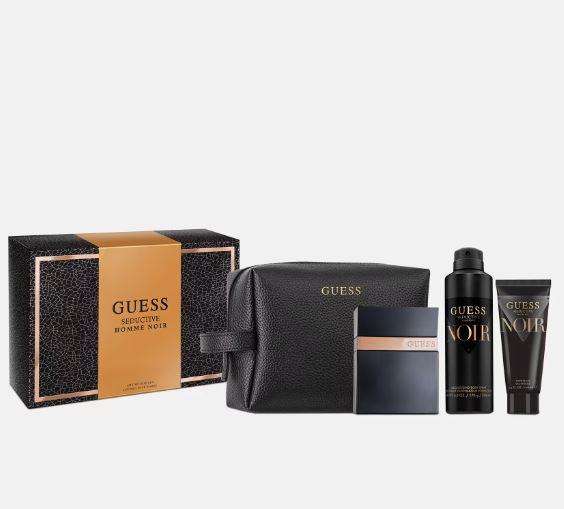 Guess Seductive Noir for Men 4pcs Gift Set