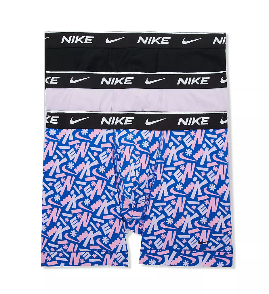NIKE Dri FIT Cotton Stretch Boxer Brief - 3 Pack KE1167-542