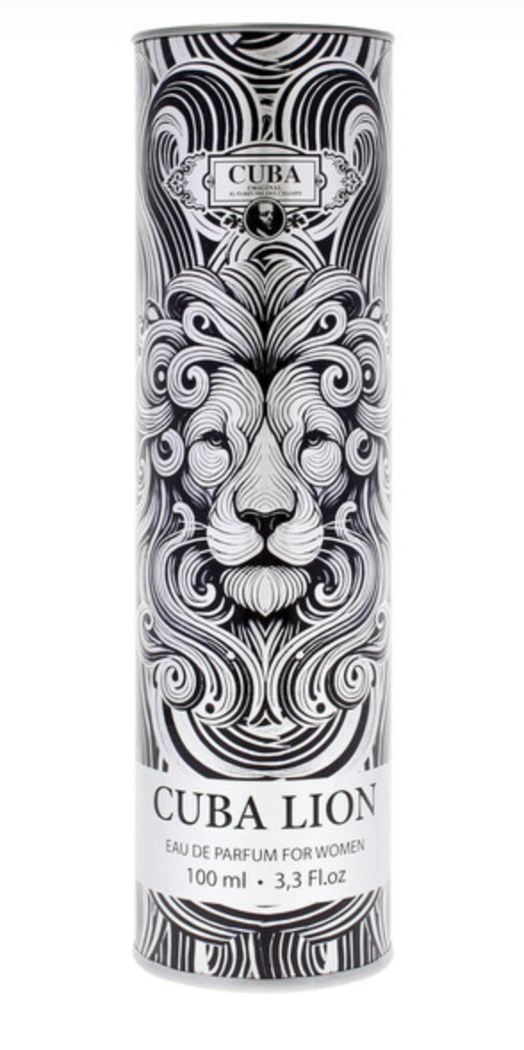 Cuba Paris Cuba Ladies Lion Eau de Parfum – 3.3 oz / 100 ml (1 Pack / 2 Pack Options)