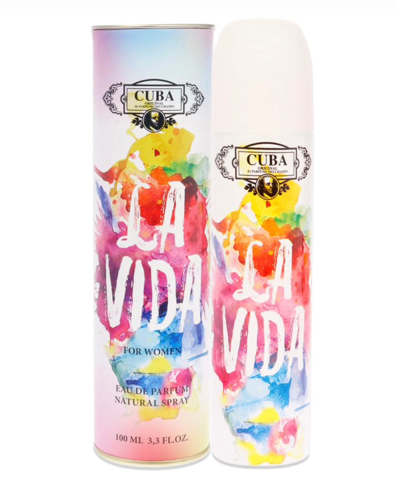 Cuba La Vida by Cuba for Women Eau de Parfum – 3.3 oz / 100 ml (1–2 Pack Options)