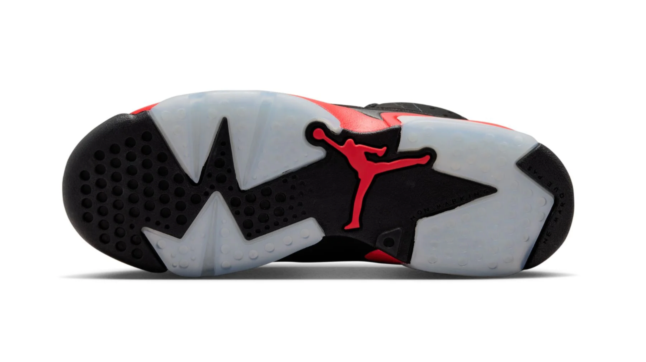 Air Jordan 6 Retro "Infrared Salesman" Big Kids' Shoes