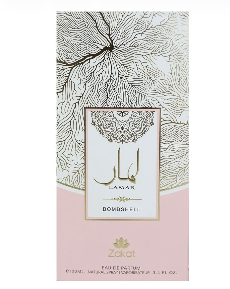 Zakat Lamar Bombshell Eau de Parfum – 100 ml / 3.4 oz