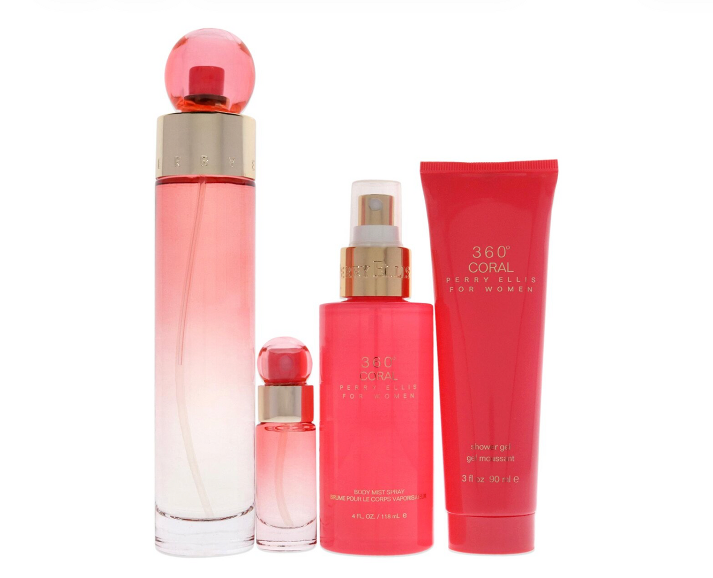 Perry Ellis 360 Coral Women Gift Set