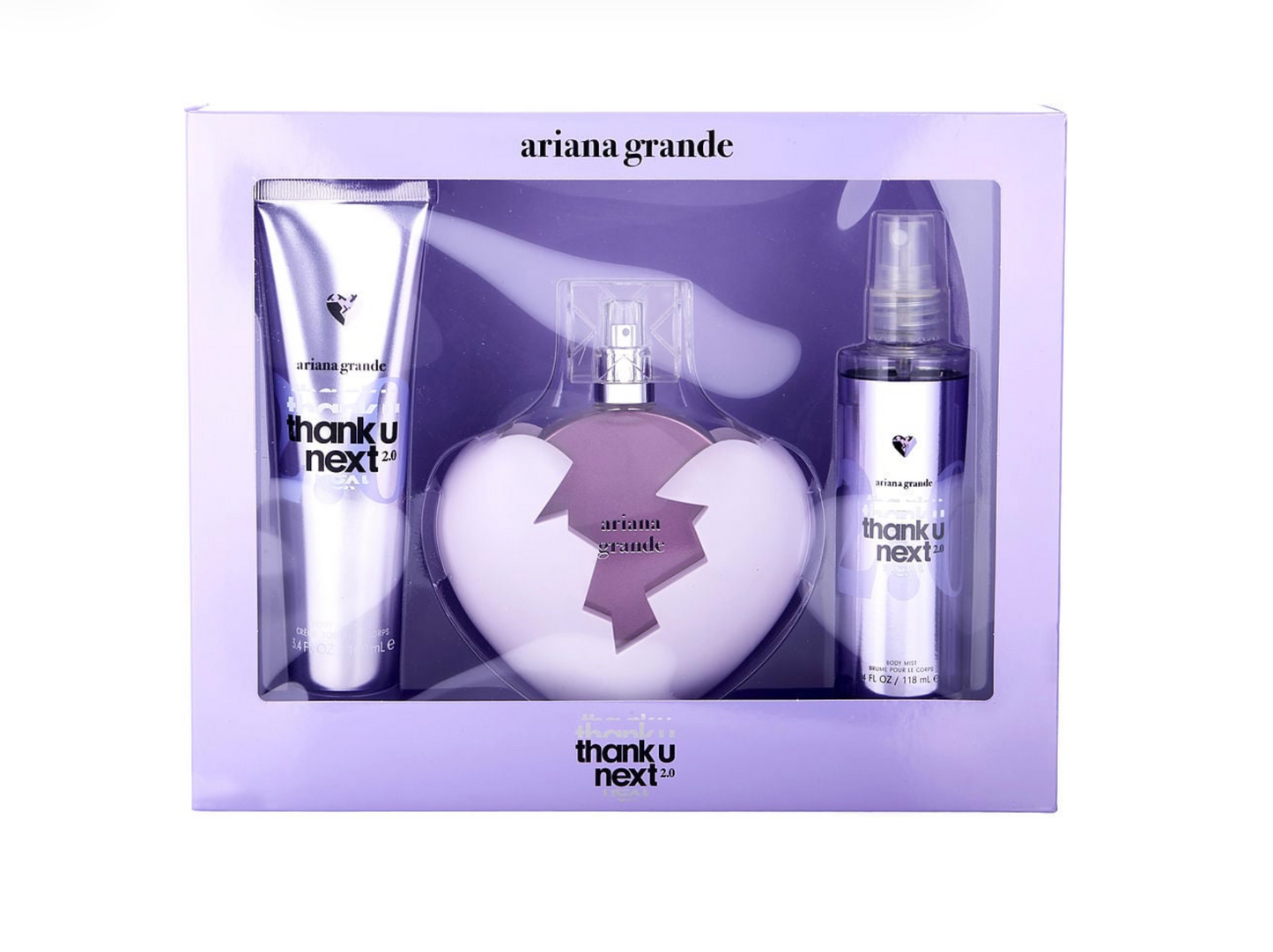 Ariana Grande Thank U, Next 2.0 3-Piece Gift Set