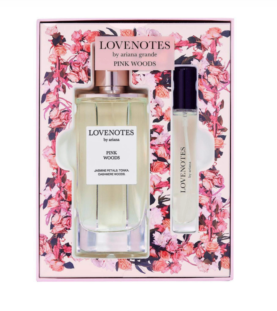 Ariana Grande LoveNotes Pink Woods Eau de Parfum Set 4.25 oz / 0.33 oz