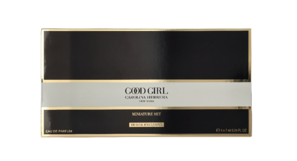 Carolina Herrera Good Girl Miniature Set 4 x 0.24 oz / 7 ml