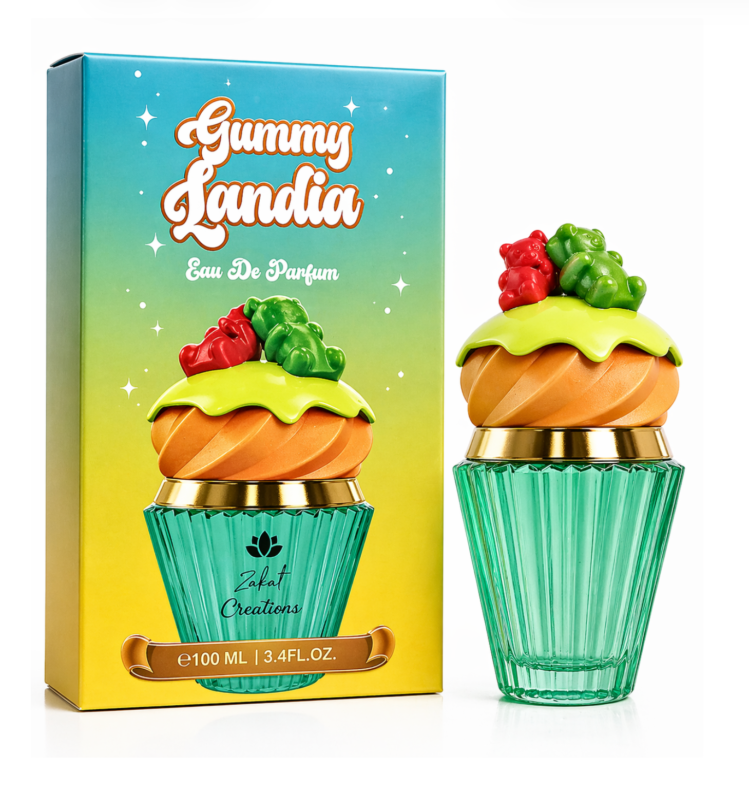 sweetpool 崎山蓉司　香水　Space A la mode Zakat Creations Gummy Landia Eau De Parfum 3.4 oz / 100 ml – Rafaelos