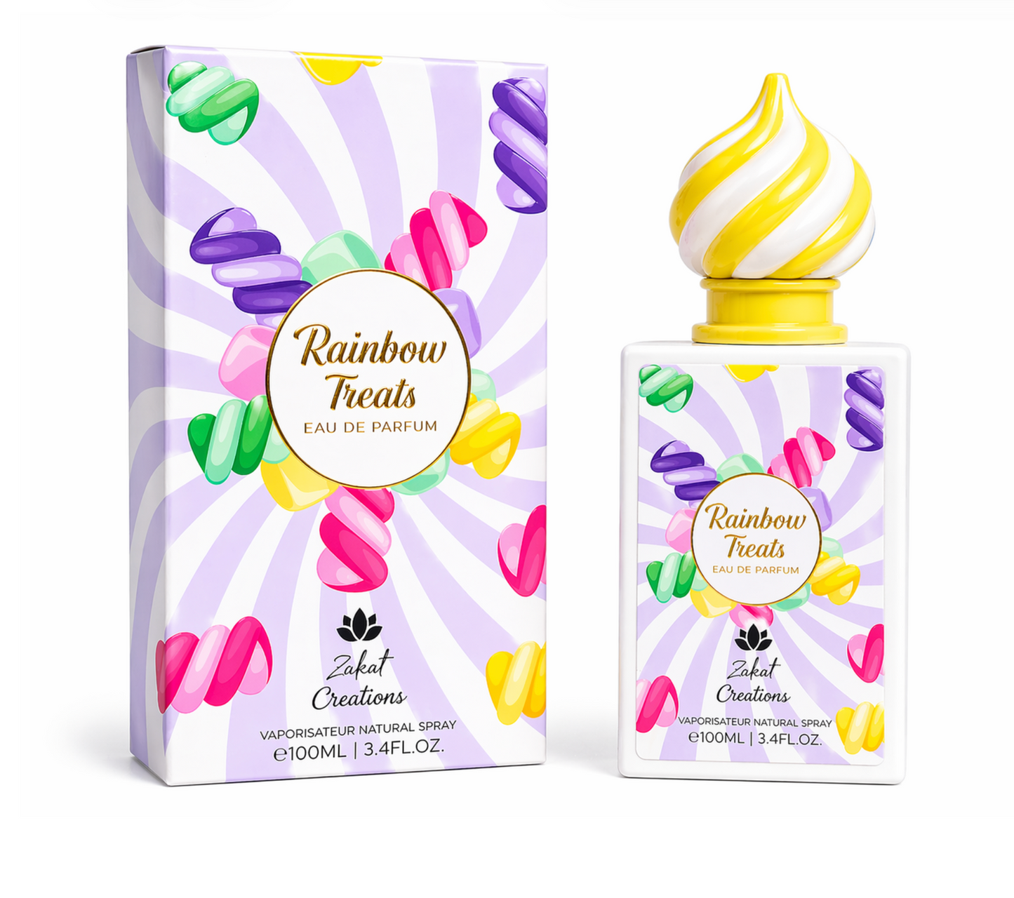 Zakat Creations Rainbow Treats Eau De Parfum 3.4 oz / 100 ml