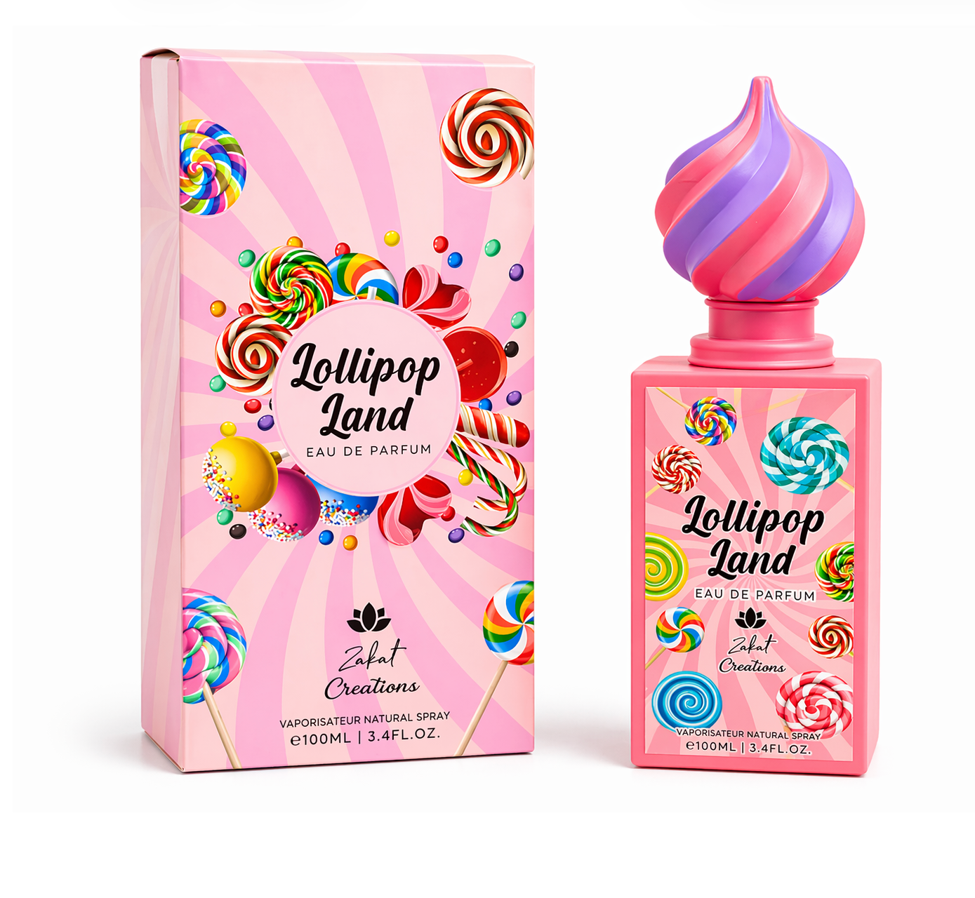 Zakat Creations Lollipop Land Eau De Parfum 3.4 oz / 100 ml