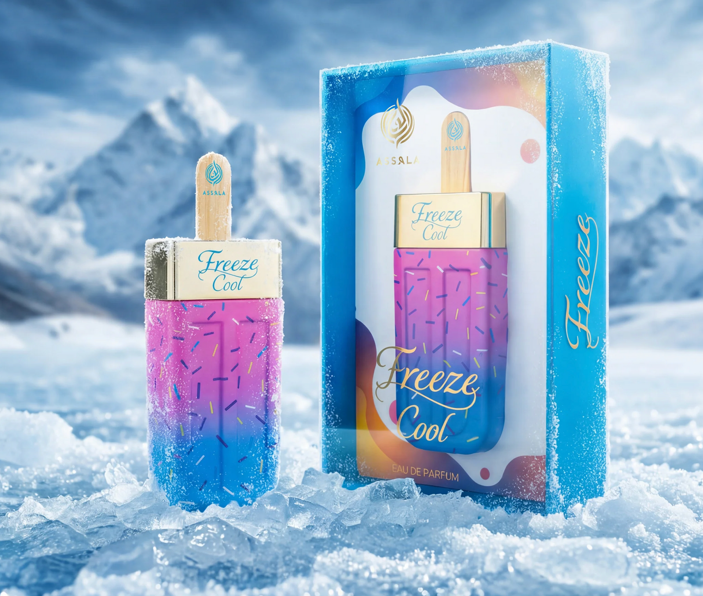 Assala Prime Freeze Cool Eau de Parfum Spray 2.8 oz / 85 ml