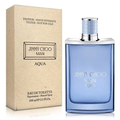 Jimmy Choo Man Aqua Eau de Toilette oz 100 ml TESTER – Rafaelos