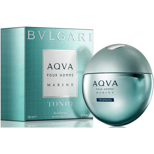 Bvlgari Aqua Marine Tonic Pour Homme Eau De Toilette Spray 3.4 oz 100 ml