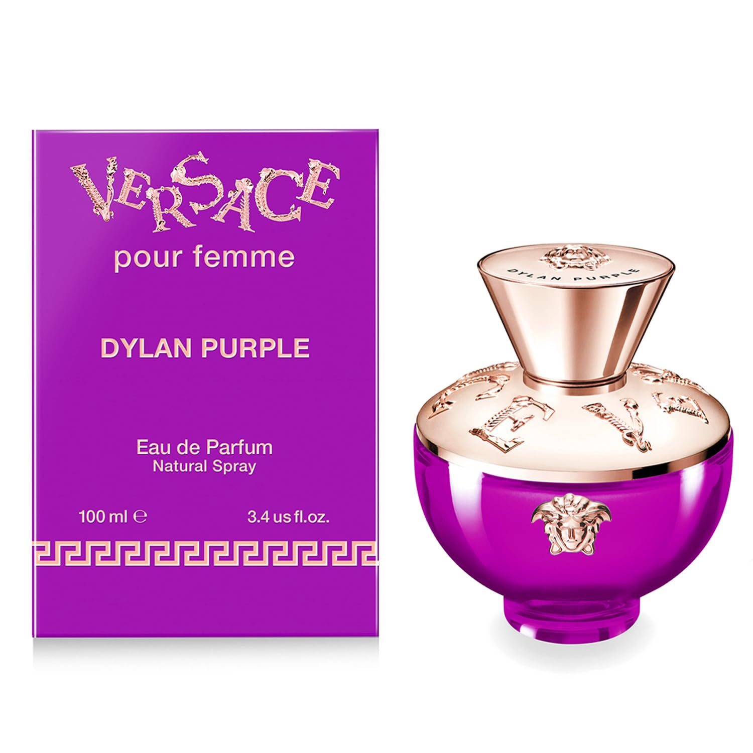 Versace Dylan Pour ml 3.4 de – Eau oz 100 Women Rafaelos Femme Purple Parfum