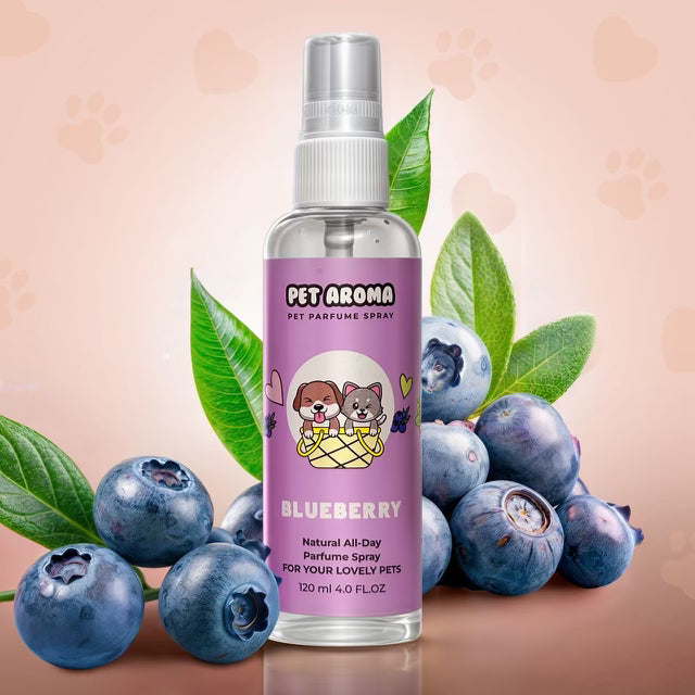 Pet Aroma Blueberry Natural All-Day Perfume 4.0 oz 120 ml