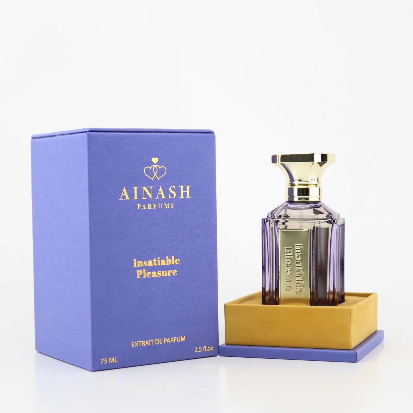 Insatiable Pleasure Extrait De Parfum 2.5 oz 75 ml By Ainash Parfums