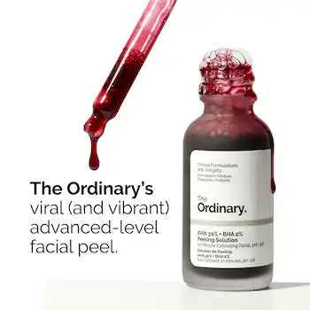 The Ordinary AHA 30% + BHA 2% Exfoliating Peeling Solution (PACK OF 2)