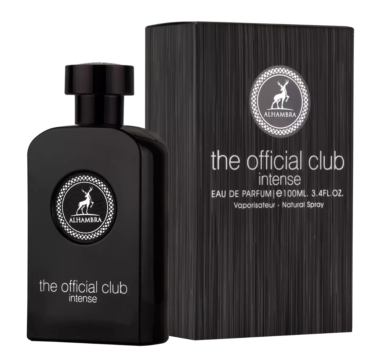 The Official Club Intense Eau De Parfum by Alhambra 3.4 oz 100 ml