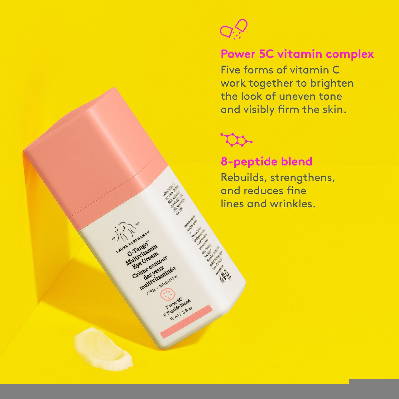 Drunk Elephant C-Tango Vitamin C Eye Cream 15 ml .5 oz