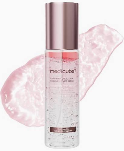 Medicube PDRN Pink Collagen Glow Jelly Mist Serum 100 ml / 3.38 fl oz