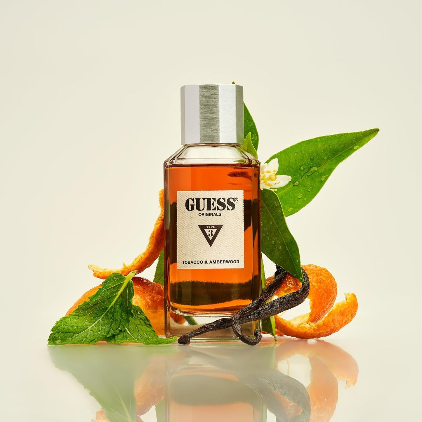 Guess Originals Type 3 Tobacco and Amberwood for Men 3.4 oz 100 ml EDP Spray