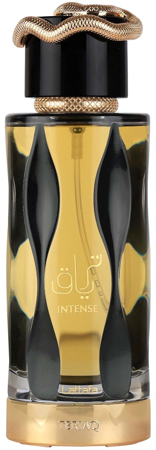 Lattafa Teriaq Intense Eau de Parfum Spray, 3.4 oz 100 ml Unisex