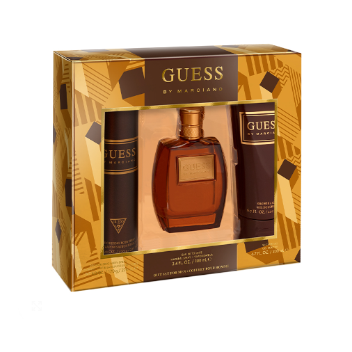 Guess By Marciano Eau De Toilette 3 PCS Gift Set For Men