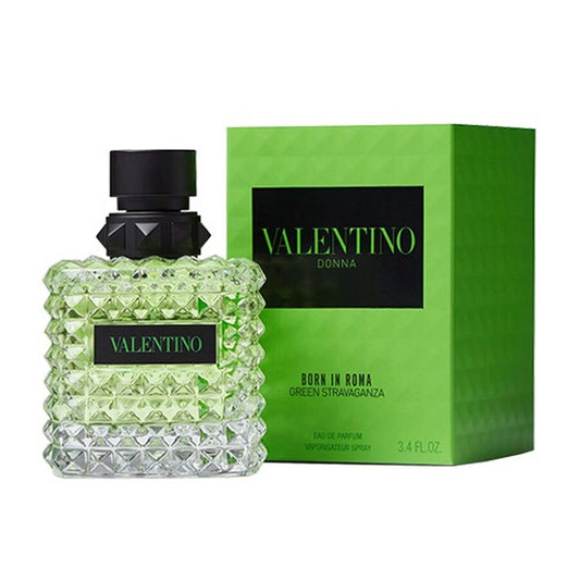 Valentino Garavani Ladies Born In Roma Green Stravaganza EDP Spray 3.4 oz 100 ml