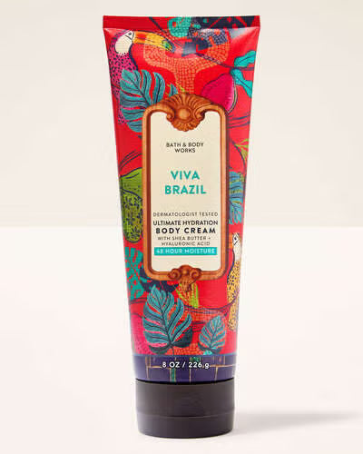 Bath & Body Works Viva Brazil Ultimate Hydration Body Cream 8 oz / 226 g