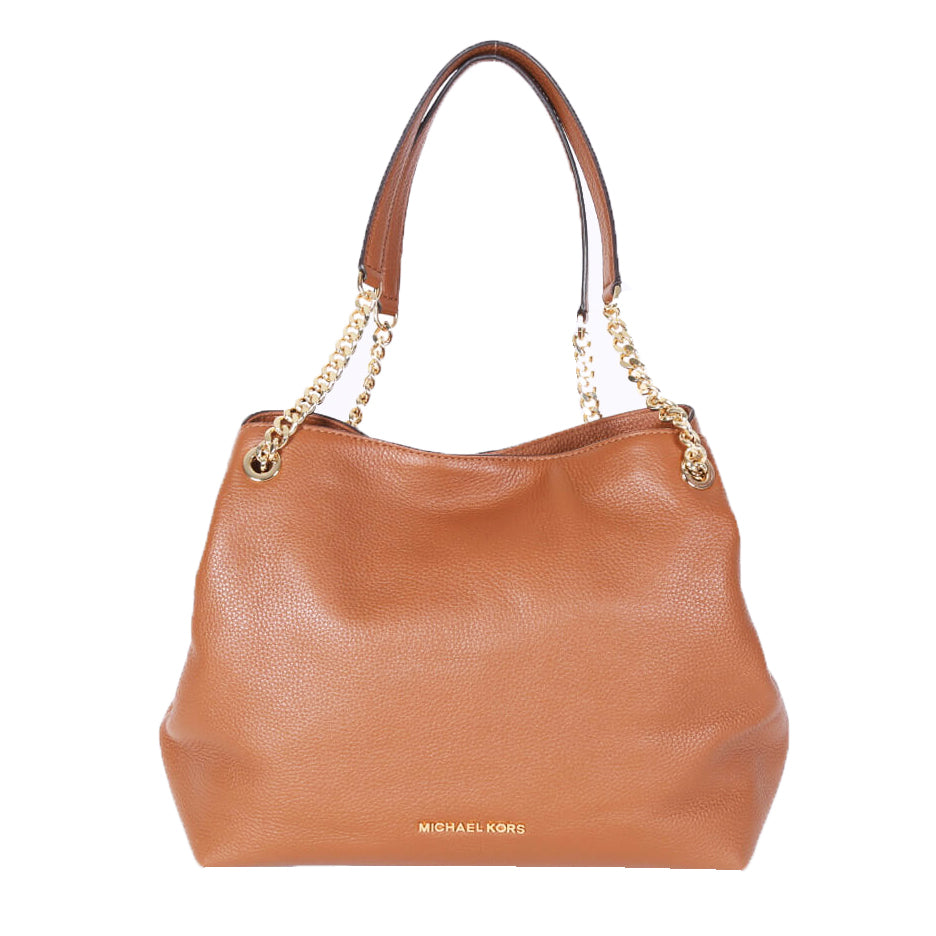 MICHAEL Michael Kors Jet Set Travel Studded Tote in Brown