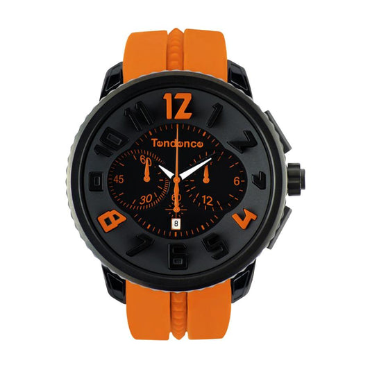 Tendence Guliver Watch Black/Orange 2046023 Unisex