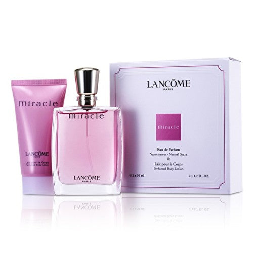 Lancome Miracle pc Gift Set EDP oz Body Lotion oz