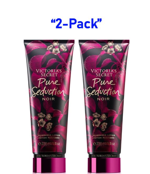 Victoria's Secret Pure Seduction Noir Body Lotion 8 oz "2-PACK"