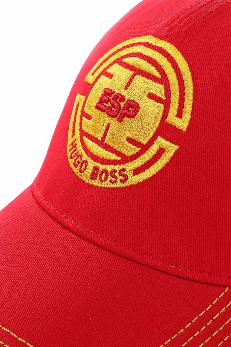 Hugo Boss Mens Cap Flag 2 Red Spain Team Baseball One Size