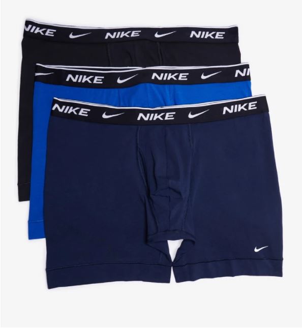 Nike Men's Dri-Fit Essential Cotton Stretch Briefs with Fly (3