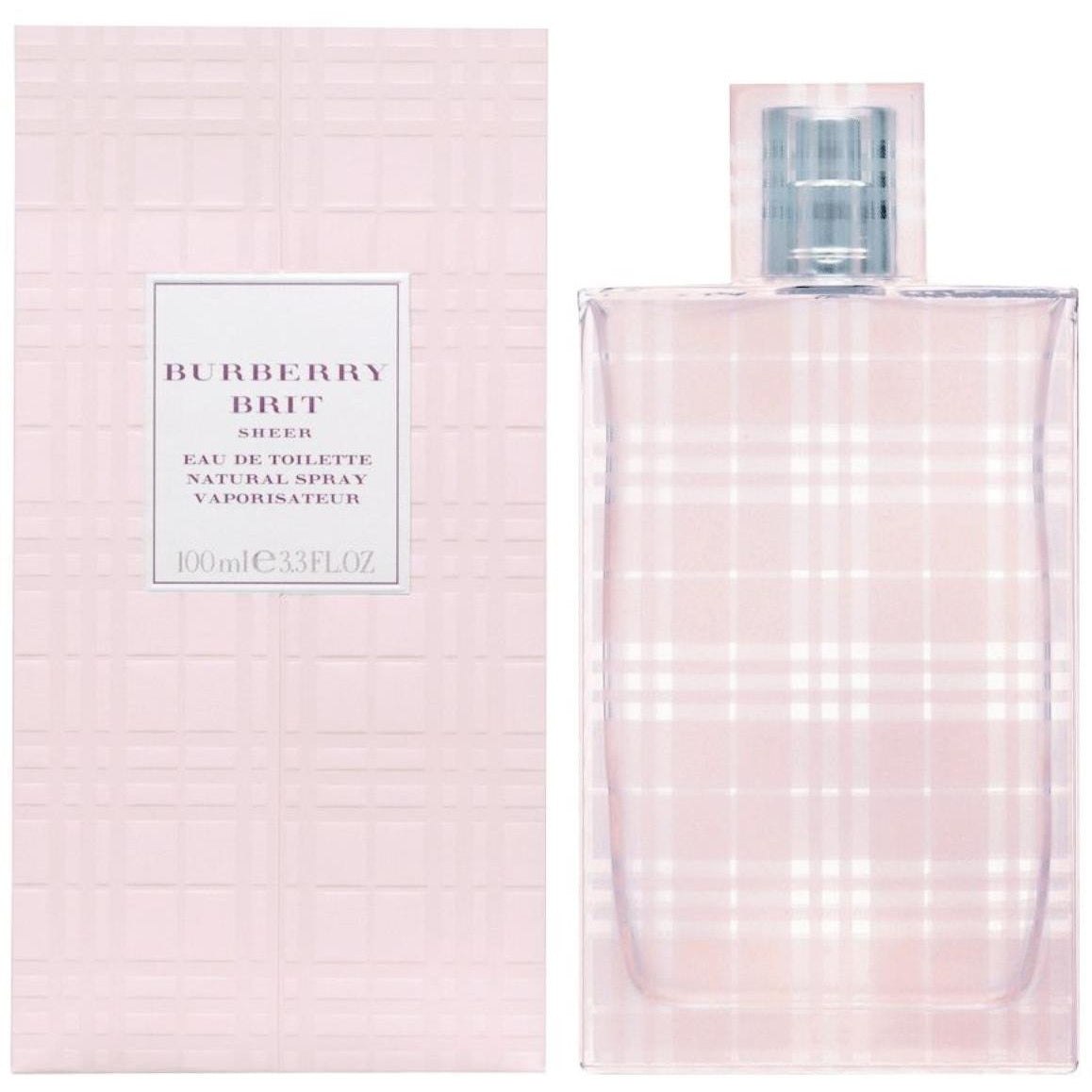 Burberry Brit Sheer EDT Spray, 3.3 oz 100 ml Women