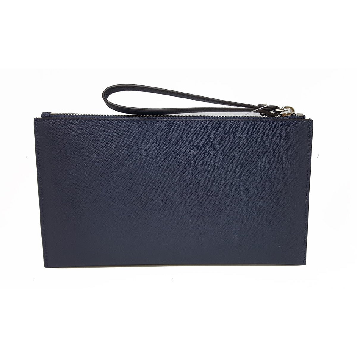Michael Kors Greenwich LG Snap PKT Zip Clutch Leather Navy (35T7SGRW3L)