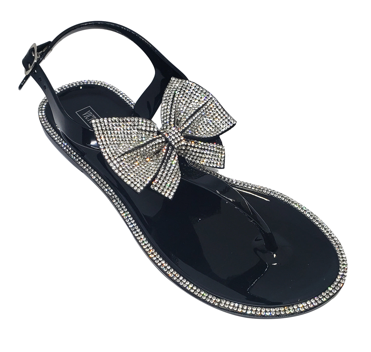 Victoria Adames Mykono Jelly Sandals