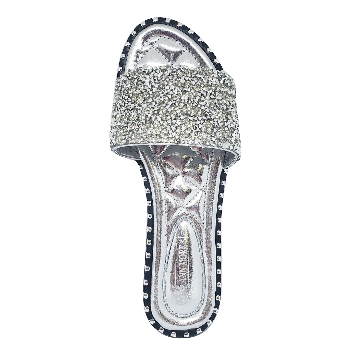 Ann More Beirut Diamond Strap Flip Flop Sandals