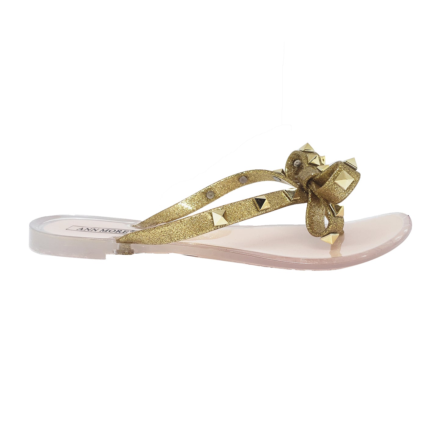 Ann More Genoa Jelly Sandals Glitter
