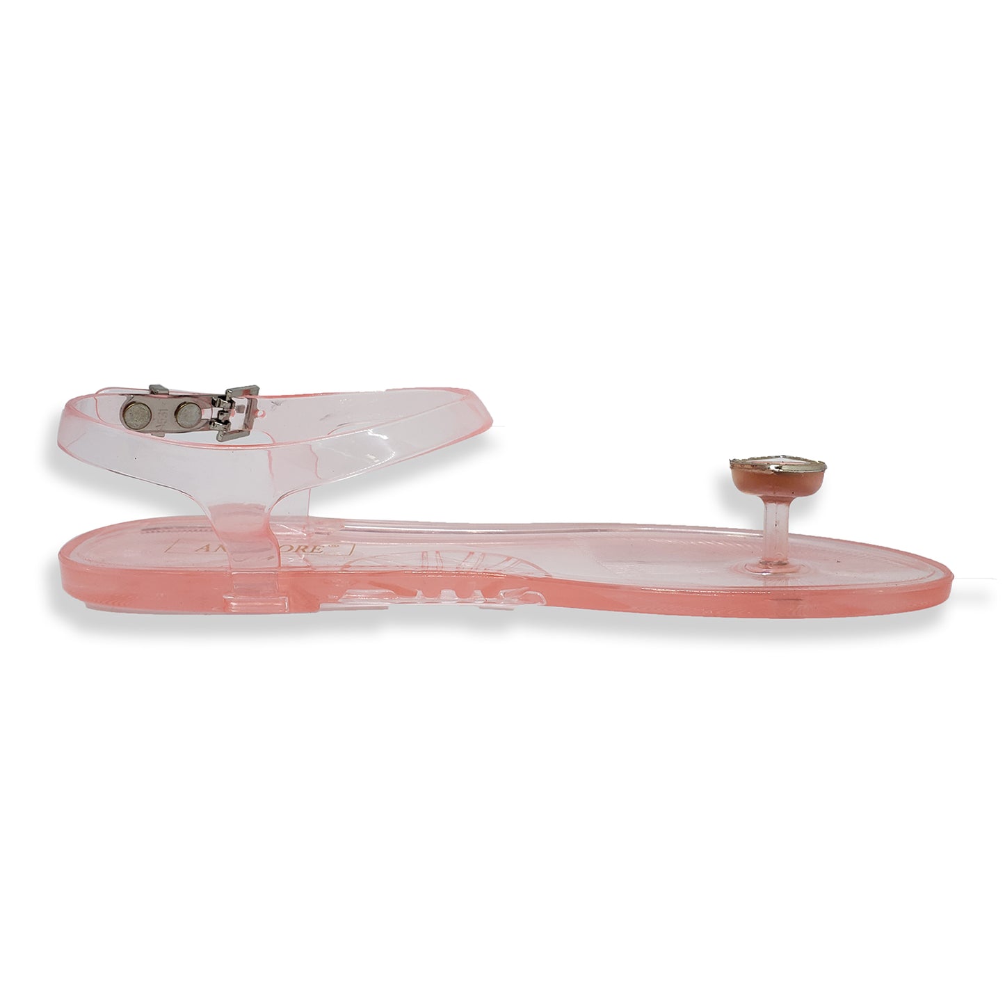 Ann More Long Beach Jelly Sandals Pink