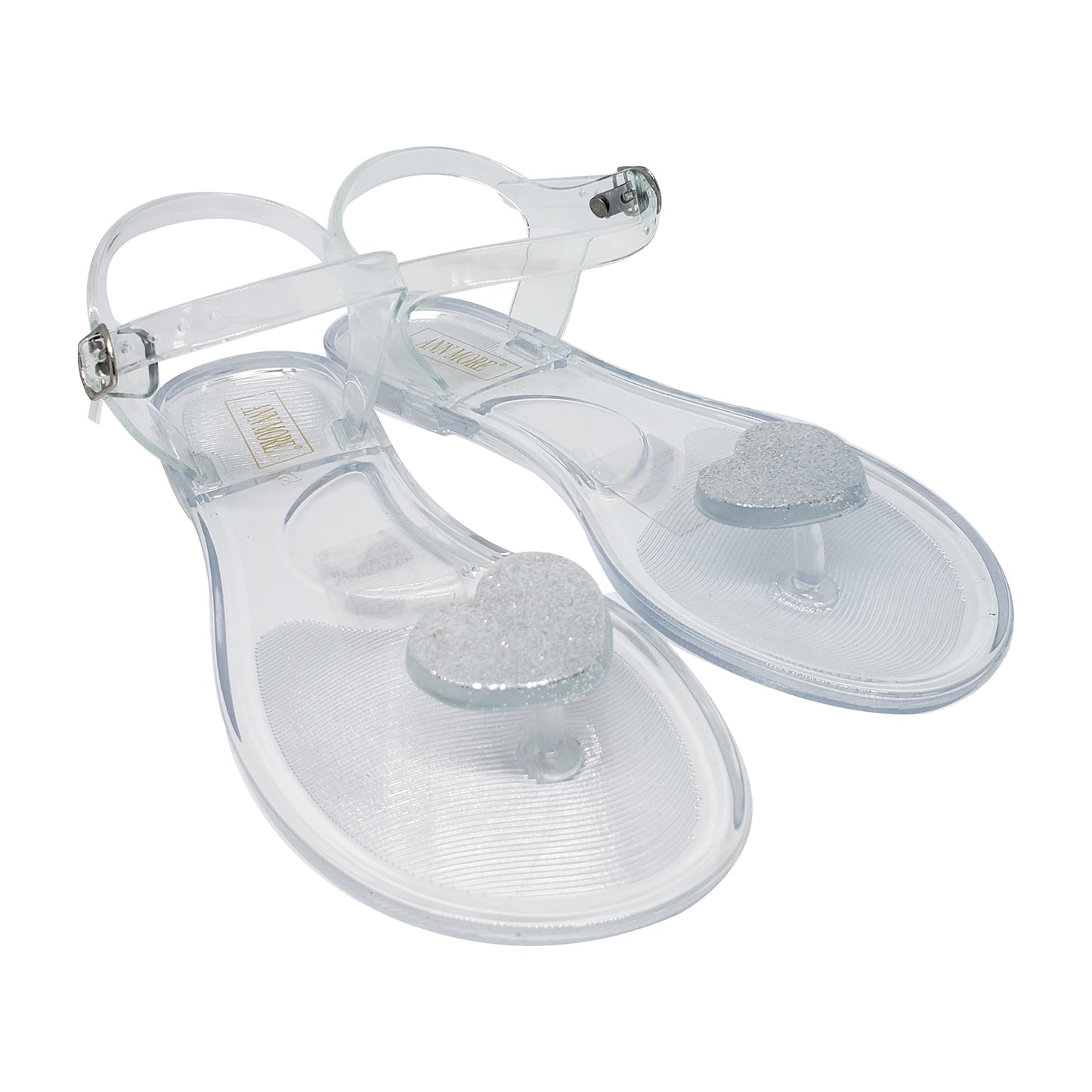 Ann More Vigo Jelly Sandals Clear