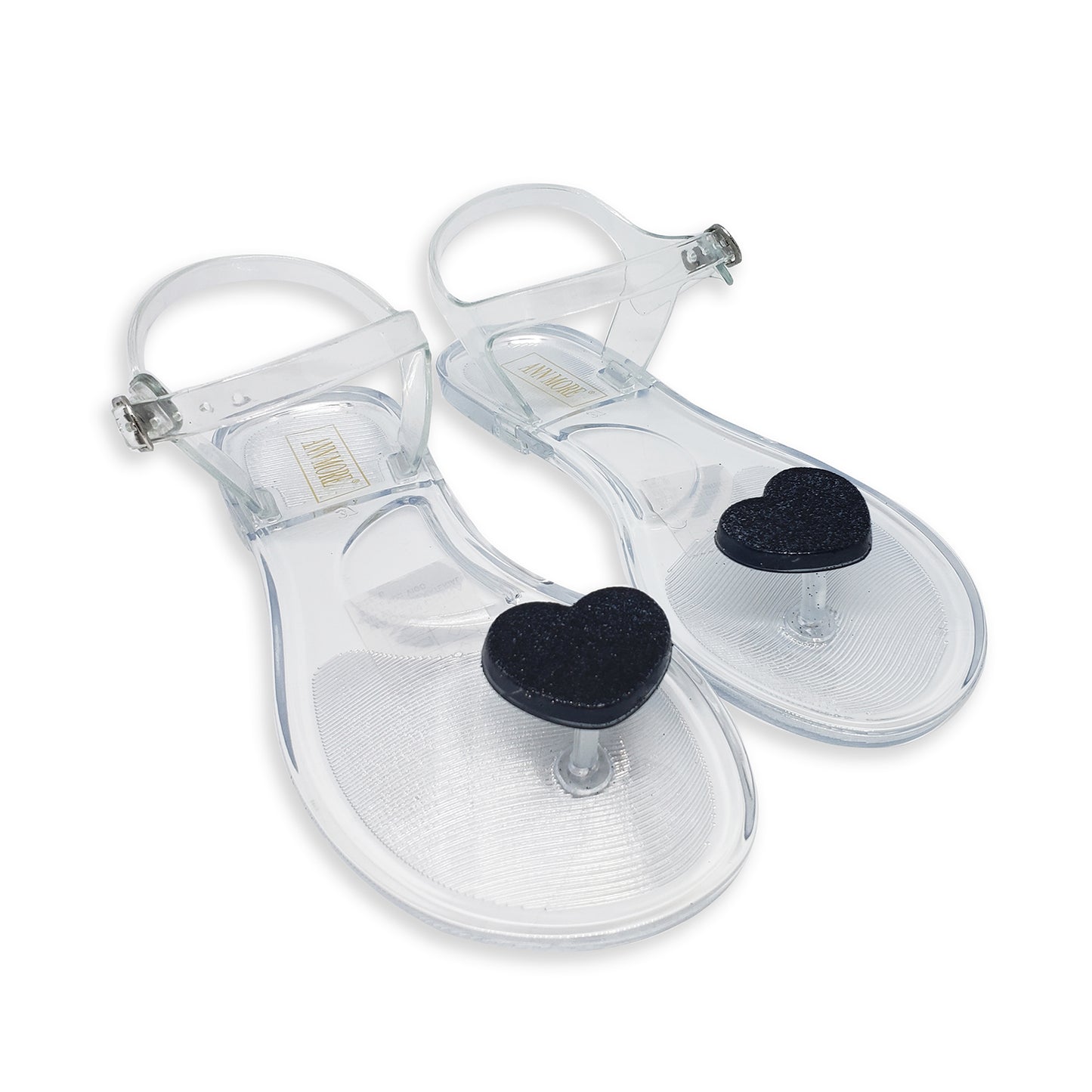 Ann More Vigo Jelly Sandals Clear