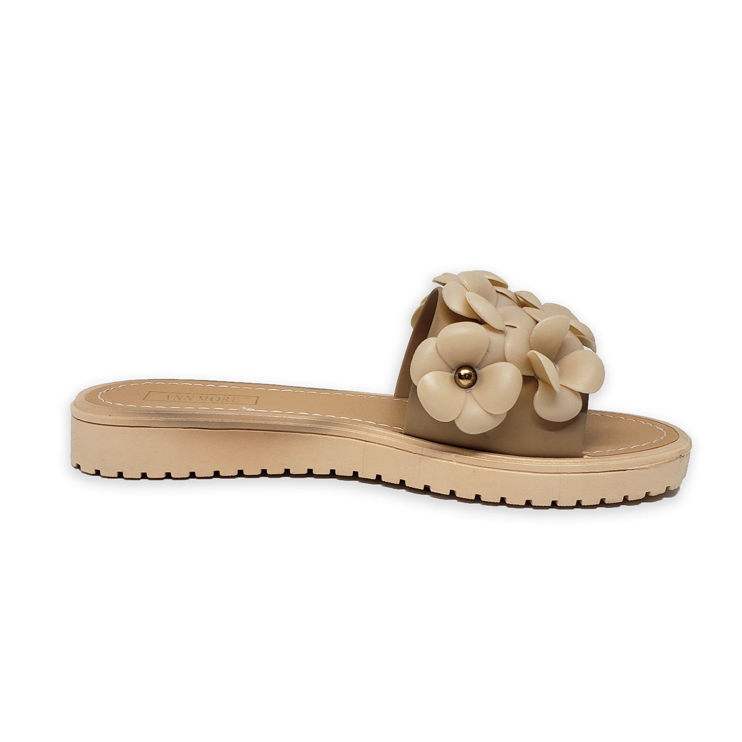 Ann More Creta Flowers Slider Sandals